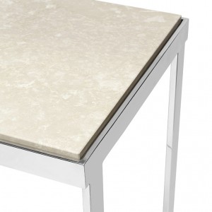 CONSOLLE CHROMO MARBLE H96,5 152,5X52