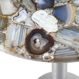 SIDE TABLE AGATE H50 D50