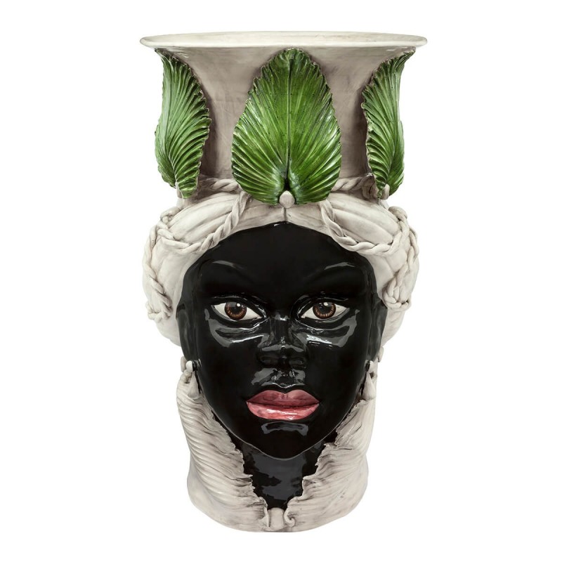 VASE MORO LADY GIANT W/LEAF