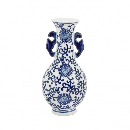 VASE CHINOISERIE W/HANDLES