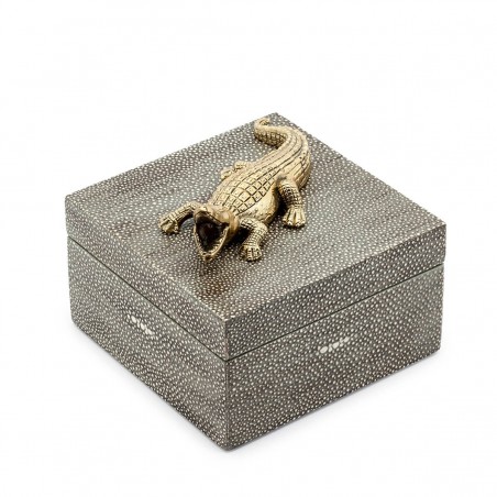 BOX KRIZIA CROCO SQ