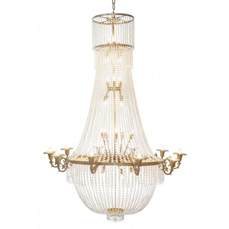 LAMP CHANDELIER BRONZE
