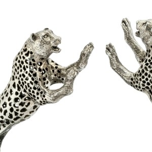 BOOKEND LEOPARD SET2PCS