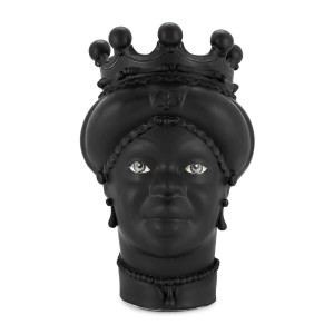 VASE MORO LADY ALL BLACK