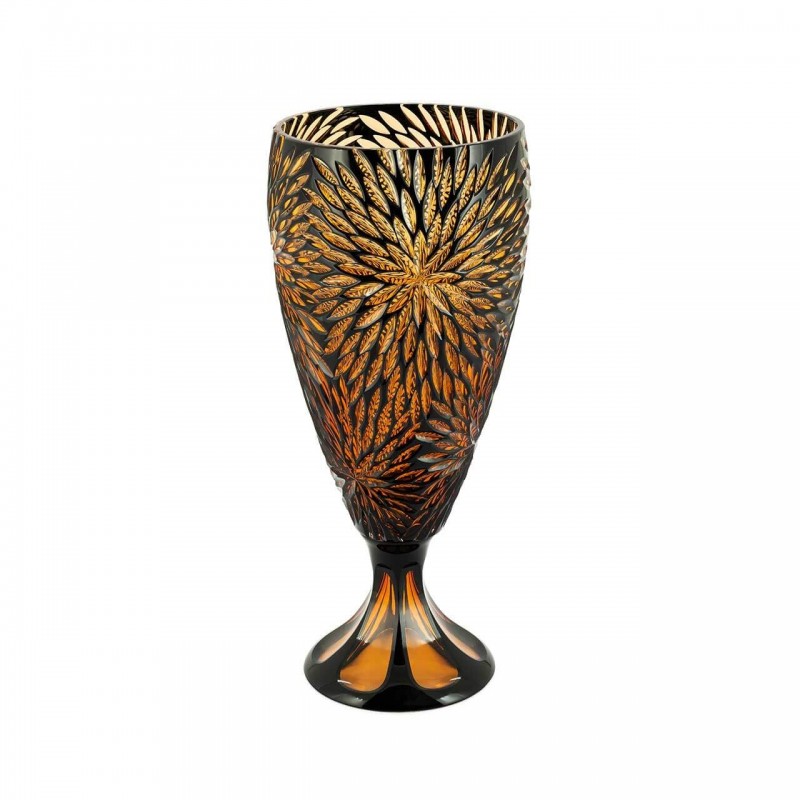 VASE CRYSTAL BLAZE SM H40 D18