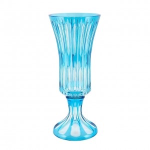 VASE CRYSTAL PLUME H42 D19