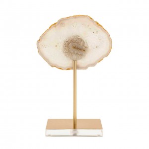 AGATE ON STAND H27 17X8