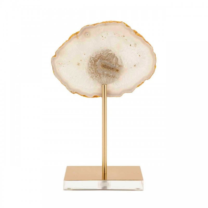 AGATE ON STAND H27 17X8