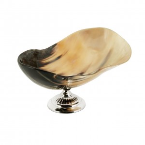 BOWL SHAPE HORN WITH FEET