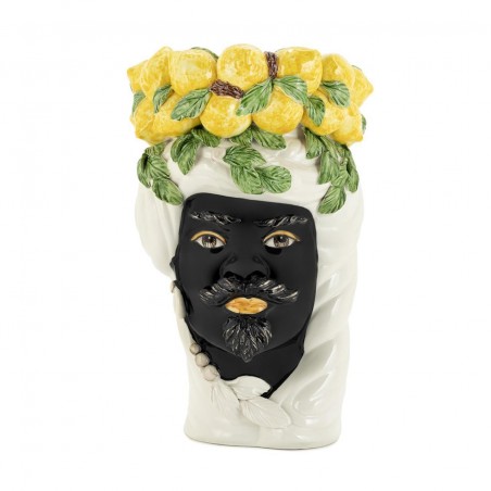 VASE LEMON HEAD MAN