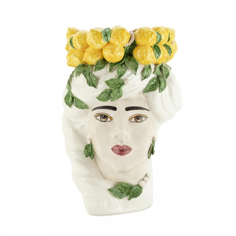 VASE LEMON HEAD LADY BIG