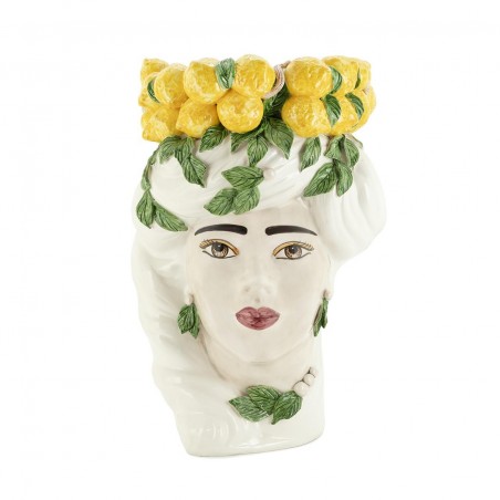 VASE LEMON HEAD LADY BIG