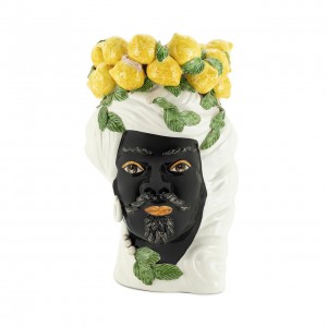 VASE LEMON HEAD MAN BIG