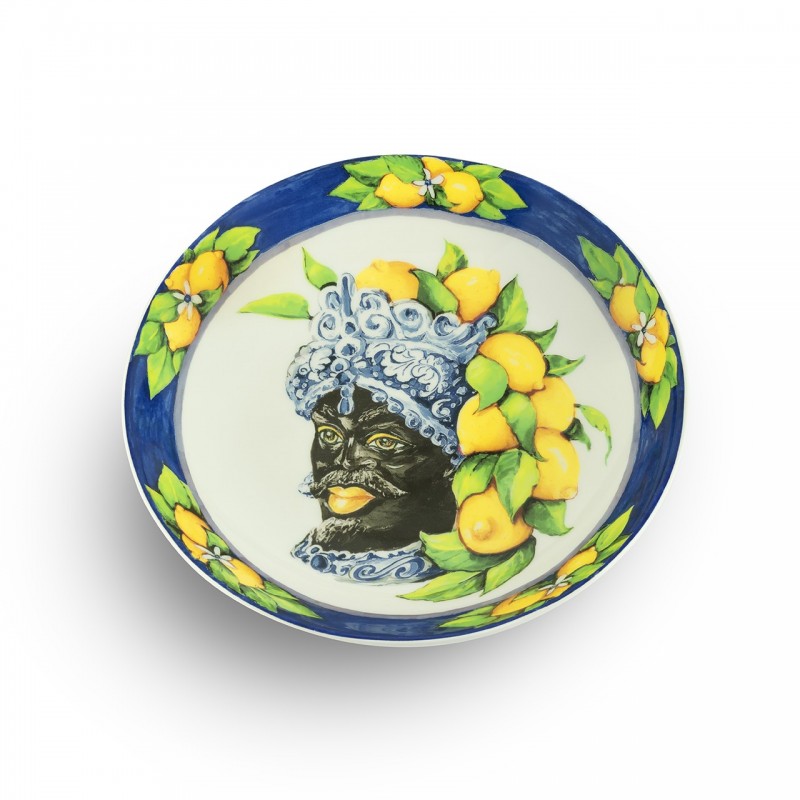 SOUP PLATE MORO HEAD D22,5