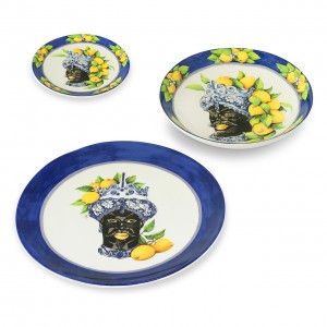 SOUP PLATE MORO HEAD D22,5