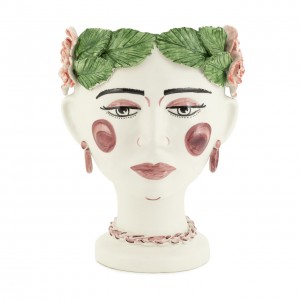 VASE HEAD SELVA NATURAL H30