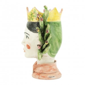 VASE HEAD LADY SICILY