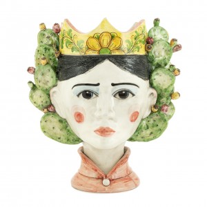 VASE HEAD LADY SICILY