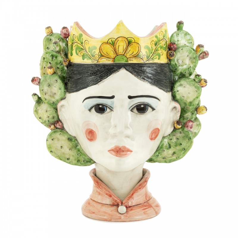 VASE HEAD LADY SICILY