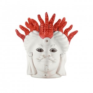 VASE MORO MAN SMALL MEDUSA