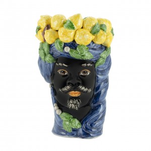 VASE LEMON HEAD MAN