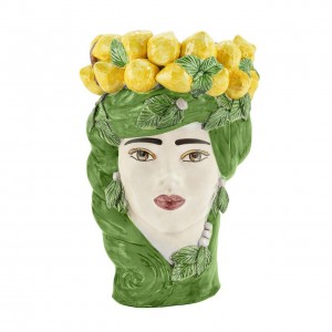 VASE LEMON HEAD LADY BIG