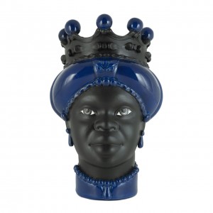 VASE MORO LADY CROWN DARK