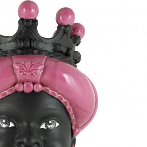 VASE MORO LADY CROWN DARK