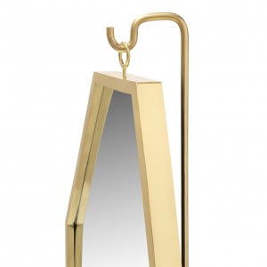 MIRROR OCTAGON WITH BASE