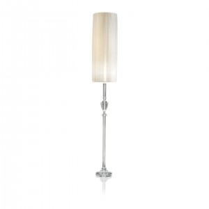 FLOOR LAMP CRYSTAL PLISSE