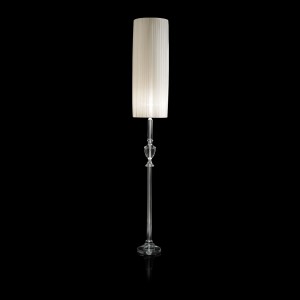 FLOOR LAMP CRYSTAL PLISSE