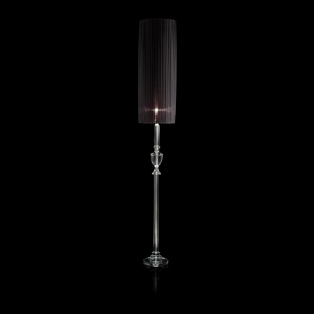 FLOOR LAMP CRYSTAL PLISSE
